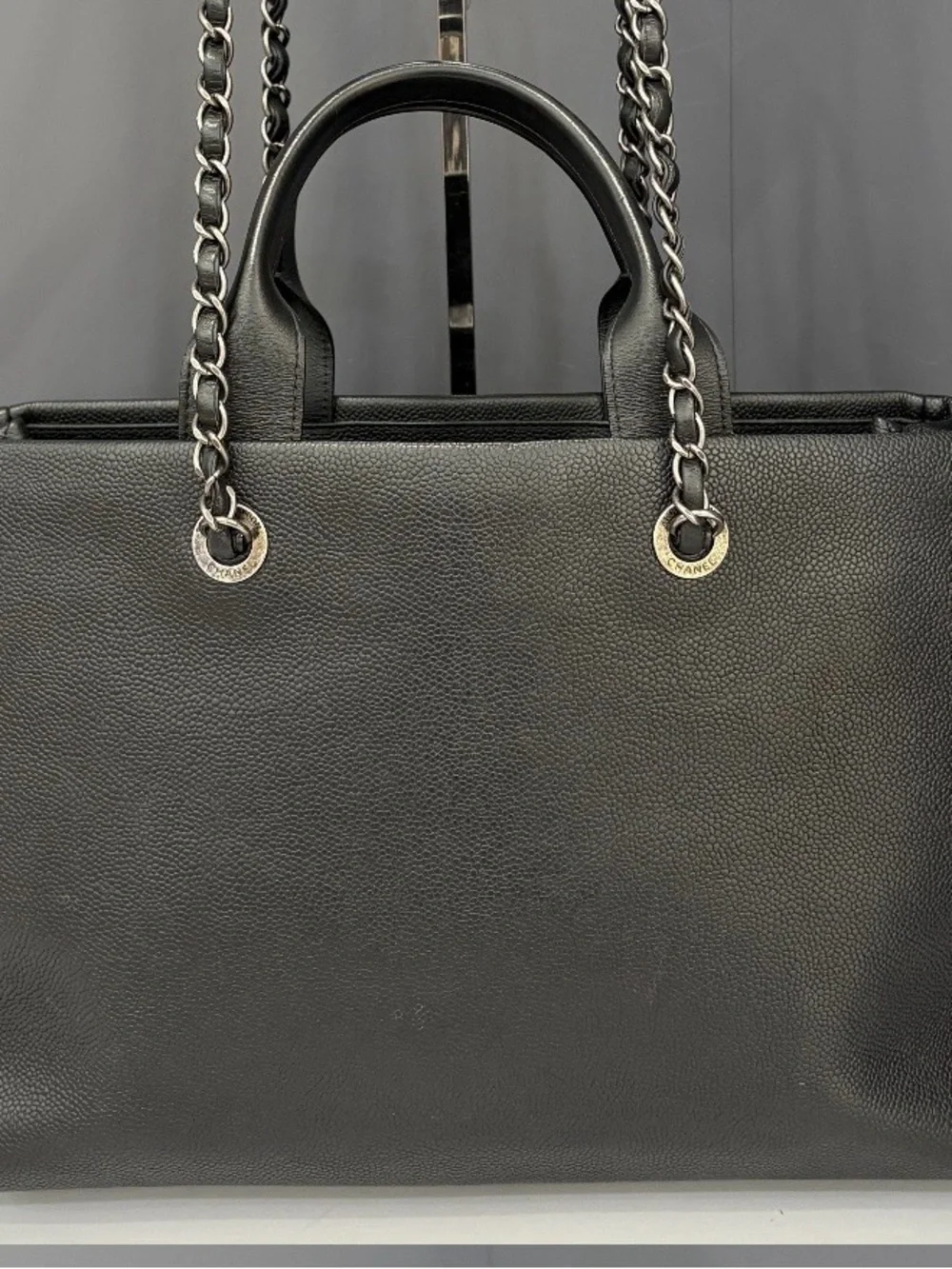Chanel Tweed Coco Break Shopping Tote